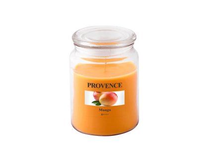 Vonná svíčka ve skle PROVENCE 95 hodin mango