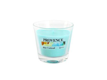 Vonná svíčka ve skle PROVENCE 35 hodin Blue Cocktail