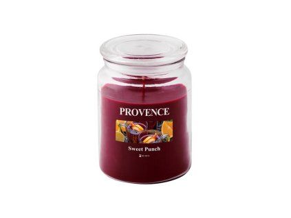 Vonná svíčka ve skle PROVENCE 95 hodin sladký punč
