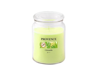 Vonná svíčka ve skle PROVENCE 95 hodin citronela