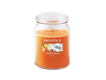 Vonná svíčka ve skle PROVENCE 95 hodin tequila sunrise