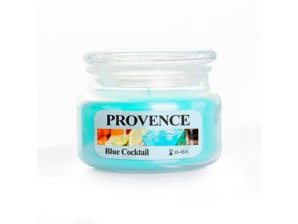 Vonná svíčka ve skle PROVENCE 45 hodin blue cocktail
