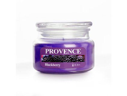 Vonná svíčka ve skle PROVENCE 45 hodin ostružina