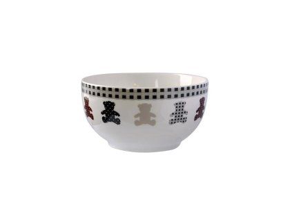MISKA SERVÍROVACÍ, POTISK MEDVĚD 13X6,5CM,500ML