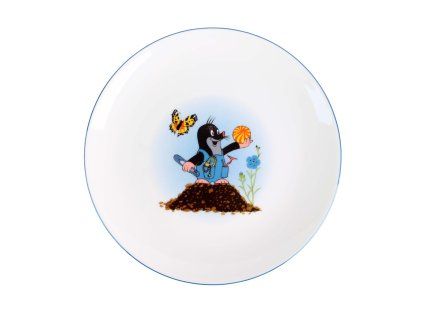 Talíř mělký "Krtek", prům. 20,8 cm
