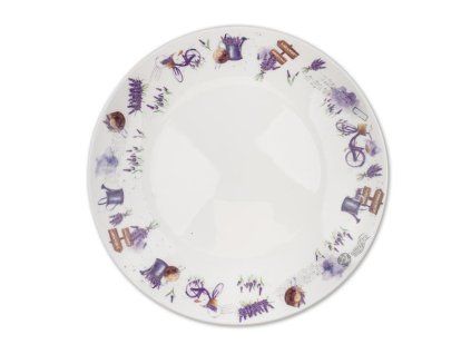TALÍŘEK 20CM NOVÁ LEVANDULE KERAMIKA