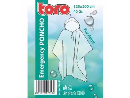 Poncho pláštěnka pro dospělé TORO