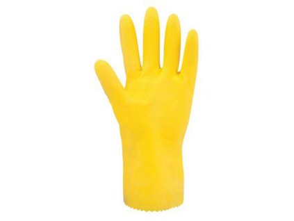 RUKAVICE LATEXOVÉ ŽLUTÉ, VEL. M