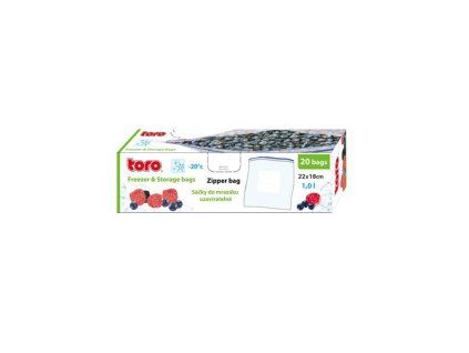 Potravinový sáček na zamražení TORO 20ks 1l.
