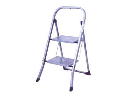 SCHŮDKY SKLÁDACÍ OCELOVÉ 2 STUPNĚ NOSNOST 150KG