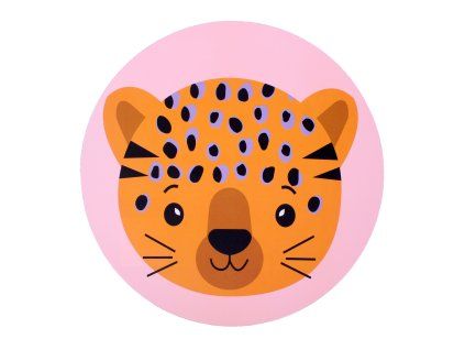Dětské plastové prostírání TORO 38cm panter