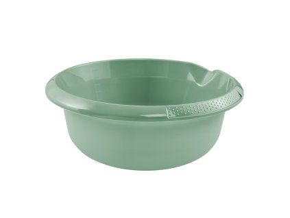 MISKA KULATÁ S VÝLEVKOU 28X11CM, 3,5L,SEV.ZELENÁ