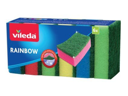 Houbička VILEDA Rainbow 6ks