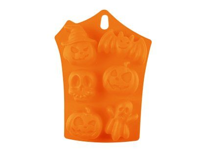 FORMA NA PEČENÍ SILIKON 6KS HALLOWEEN