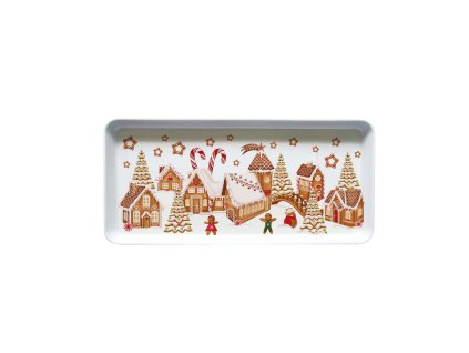 PODNOS SERVÍROVACÍ PERNÍKOVÁ VESNIČKA 35X16,5X2,3