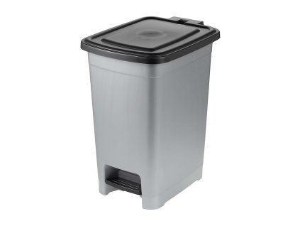 Plastový nášlapný odpadkový koš KEEEPER 25l