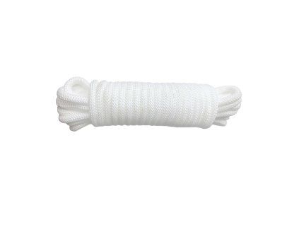 LANO PLETENÉ 10Mx8MM, BÍLÉ, NOSNOST 200KG