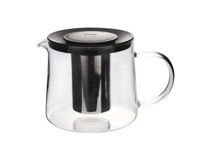Skleněná konvice se sítkem KITCHISIMO 1,5l