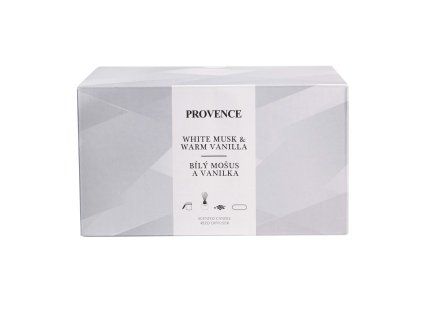 Dárková sada Musk Vanilla PROVENCE svíčka a difuzér