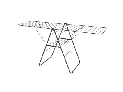 SUŠÁK NA  PRÁDLO ROZKLÁDACÍ 25M 177X60X90CM ČERNÝ