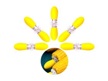 VIDLIČKY NA KUKUŘICI SET 8KS PLAST/NEREZ