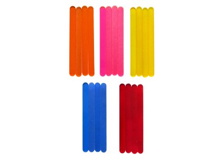 TYČINKY NA ZMRZLINU 20KS 5BAREV X 4KS 11.5X1CM