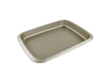 PEKÁČ KITCHISIMO 39.3X27.5X4.7 ZLATÁ UHLÍKOVÁ OCEL
