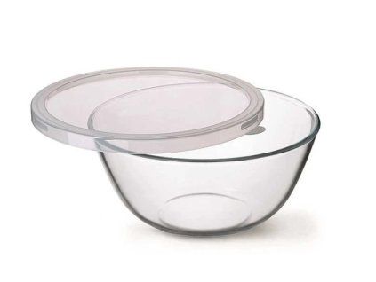 mísa 0,5 l Bowl+víčko plast, d15x 8cm, var.sklo SIMAX