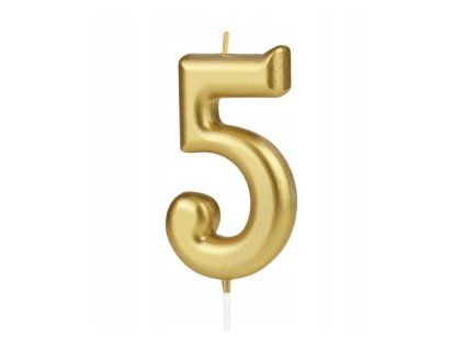 svíčka C Číselná 5