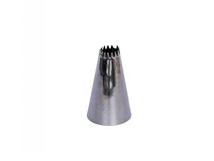 špička d18x30mm HVĚZDA d 8mm otev.TRY-538, zdobící, NR