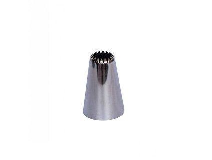špička d18x30mm HVĚZDA d11mm otev.TRY-541, zdobící, NR