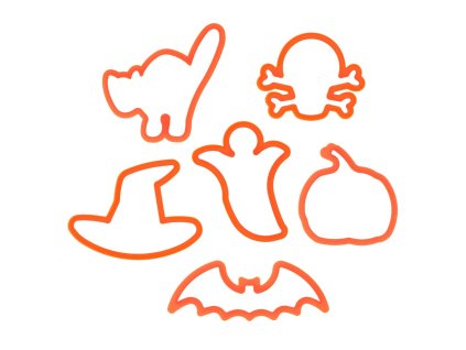 Vykrajovačka halloween sada 6 ks