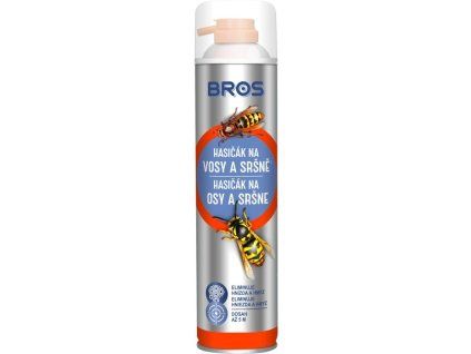 spray proti vosám a sršňům BROS-600 ml ( hasičák )
