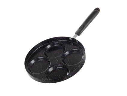 lívanečník GRANITE BLACK 24cm, 4 lívance, nepřilnavý povrch