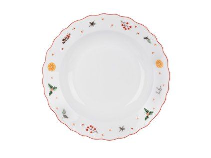 Hluboký talíř VŮNĚ VÁNOC pr. 24,5 cm