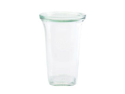 Sklenice hranatá Weck 795 ml, víčko 100 mm / 6 ks