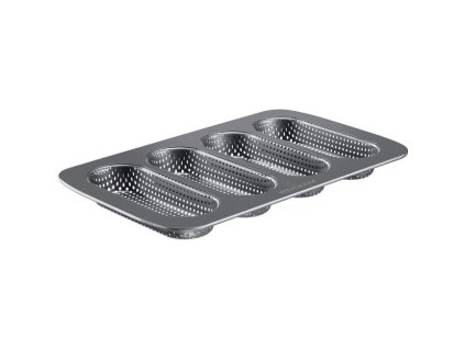Forma perforovaná MINI na 4 bagety 17 cm