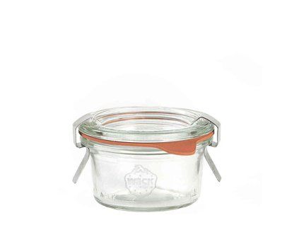 Zavařovací sklenice Weck Mini-Sturz 50 ml, víčko ø 60 mm s příslušenstvím  / 12 ks