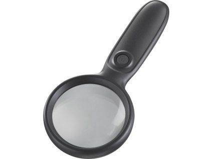 Lupa s lampičkou na čtení