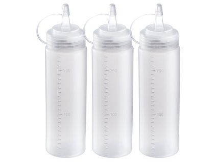 Stlačovací lahvičky, 240 ml/3 ks