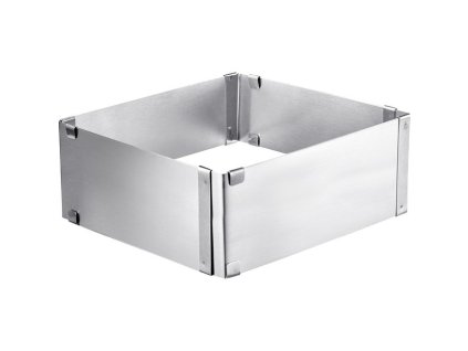 Forma na dort nastavitelná, čtvercová 8 cm