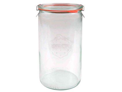 Zavařovací sklenice válcová Weck Zylinder 1590 ml,  ø 100 mm s příslušenstvím / 6 ks