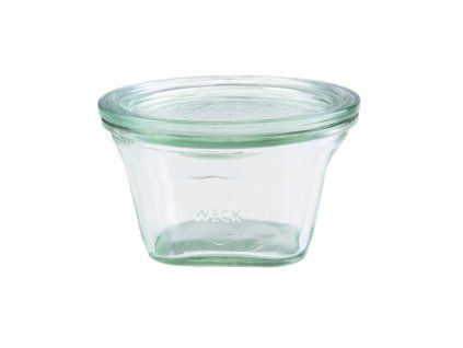 Sklenice hranatá Weck 290 ml, víčko 100 mm / 6 ks