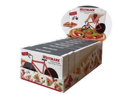 Kolečko na pizzu ve tvaru kola FUENTEZ - presentační box / 9 ks