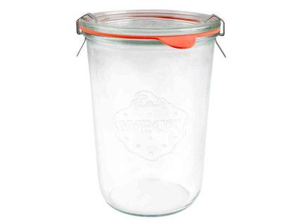 Zavařovací sklenice Weck Sturz 850 ml, víčko ø 100 mm s příslušenstvím / 6 ks