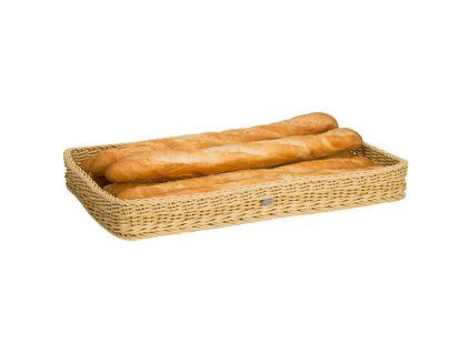 Koš pro gastronomii GN 1/1 53 x 32,5 x 6,5 cm - světle béžový