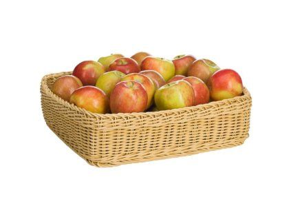 Koš pro gastronomii GN 2/3 35,5 x 32,5 x 10 cm - světle béžový