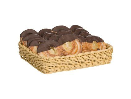 Koš pro gastronomii GN 1/2 32,5 x 26,5 x 6,5 cm - světle béžový