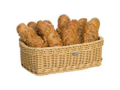 Koš pro gastronomii GN 1/4 26,5 x 16 x 10 cm - světle béžový
