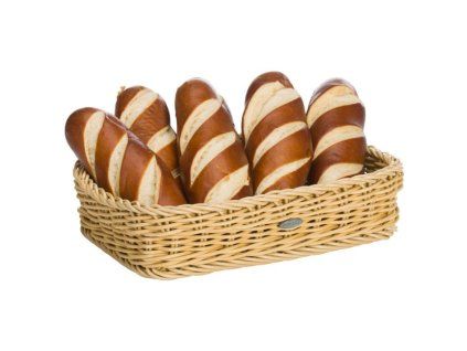 Koš pro gastronomii GN 1/4 26,5 x 16 x 6,5 cm - světle béžový